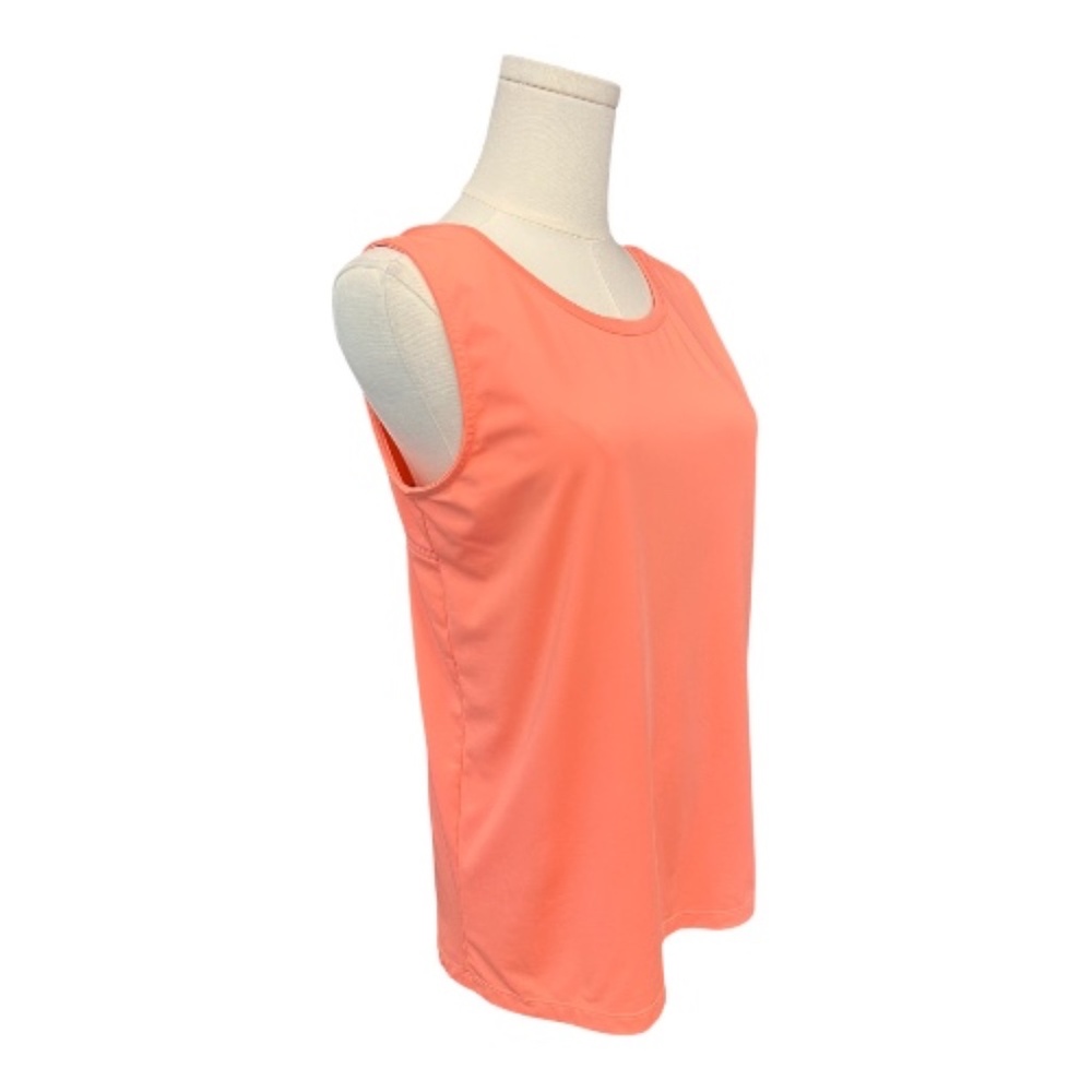 ๐ EUC LUCKY IN LOVE Coral Split Back Tank Top | Size M - Picture 3 of 8